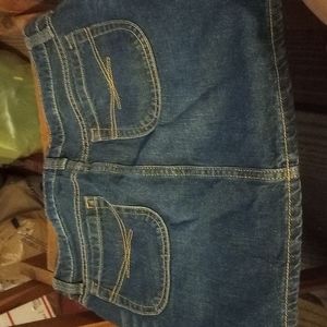 14 Gap Jean Skirt